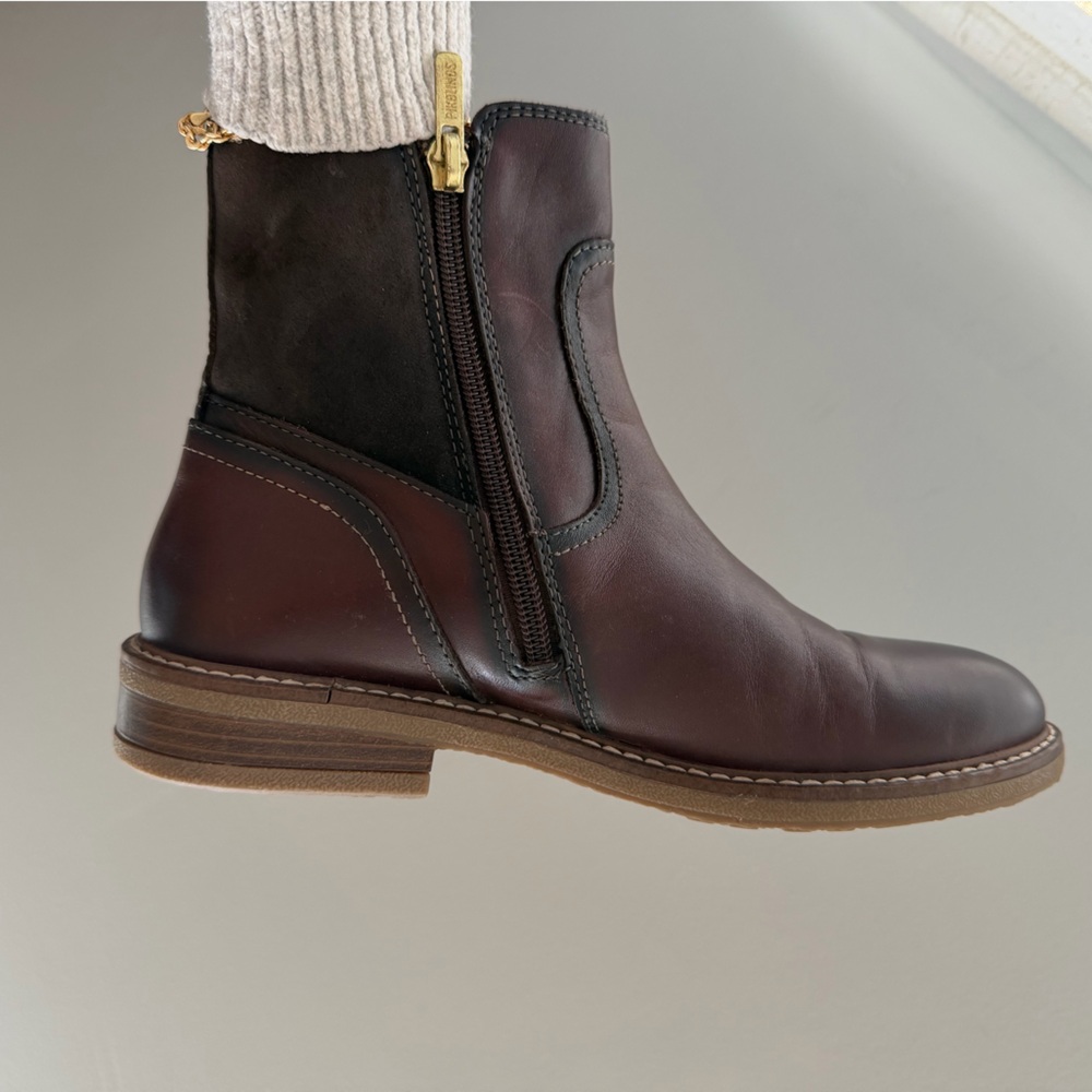 PIKOLINOS women Chukka Boots in Chestnut and Burgundy - Picture 10 of 16